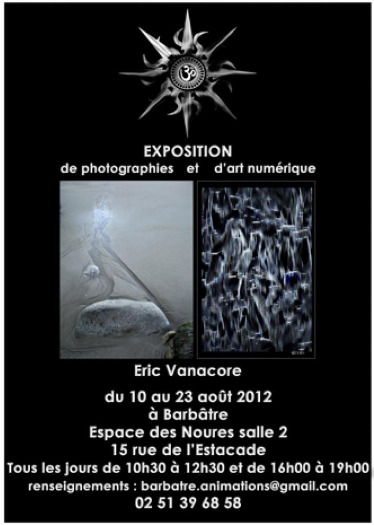2012, Expositon de Photographies et d'art numérique, Barbâtre.