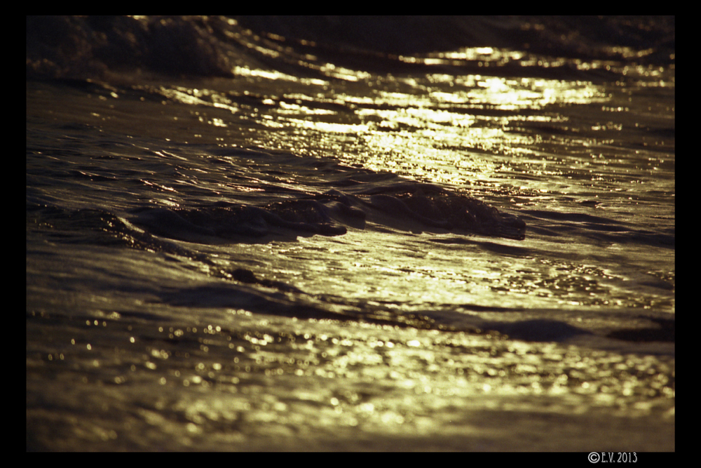 Les vagues en or