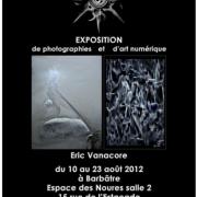 2012, Expositon de Photographies et d'art numérique, Barbâtre.