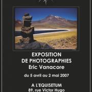 2007, Exposition d'Art Numérique à L'Équisetum, Ivry-sur-Seine.