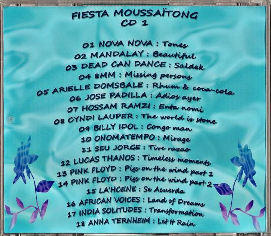 CD back cover