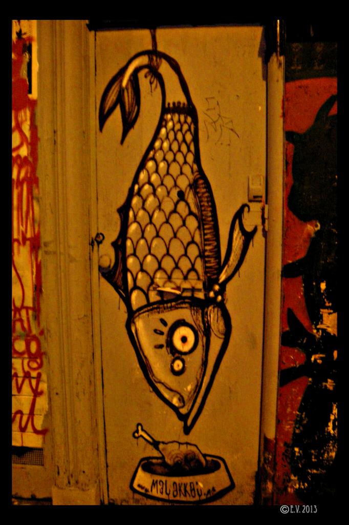 Le poisson pendu